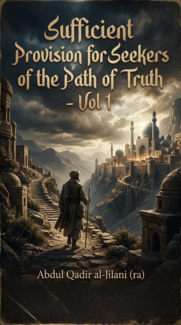 Cover of Al-Ghunya li-Ṭālibī Ṭarīq al-Ḥaqq — Volume One