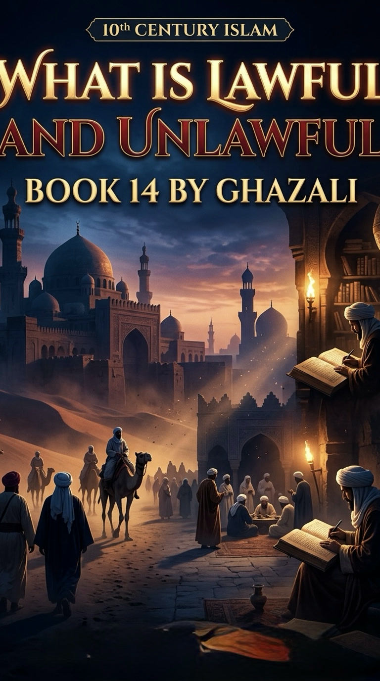 Cover of The Lawful and the Unlawful by Imam al-Ghazali