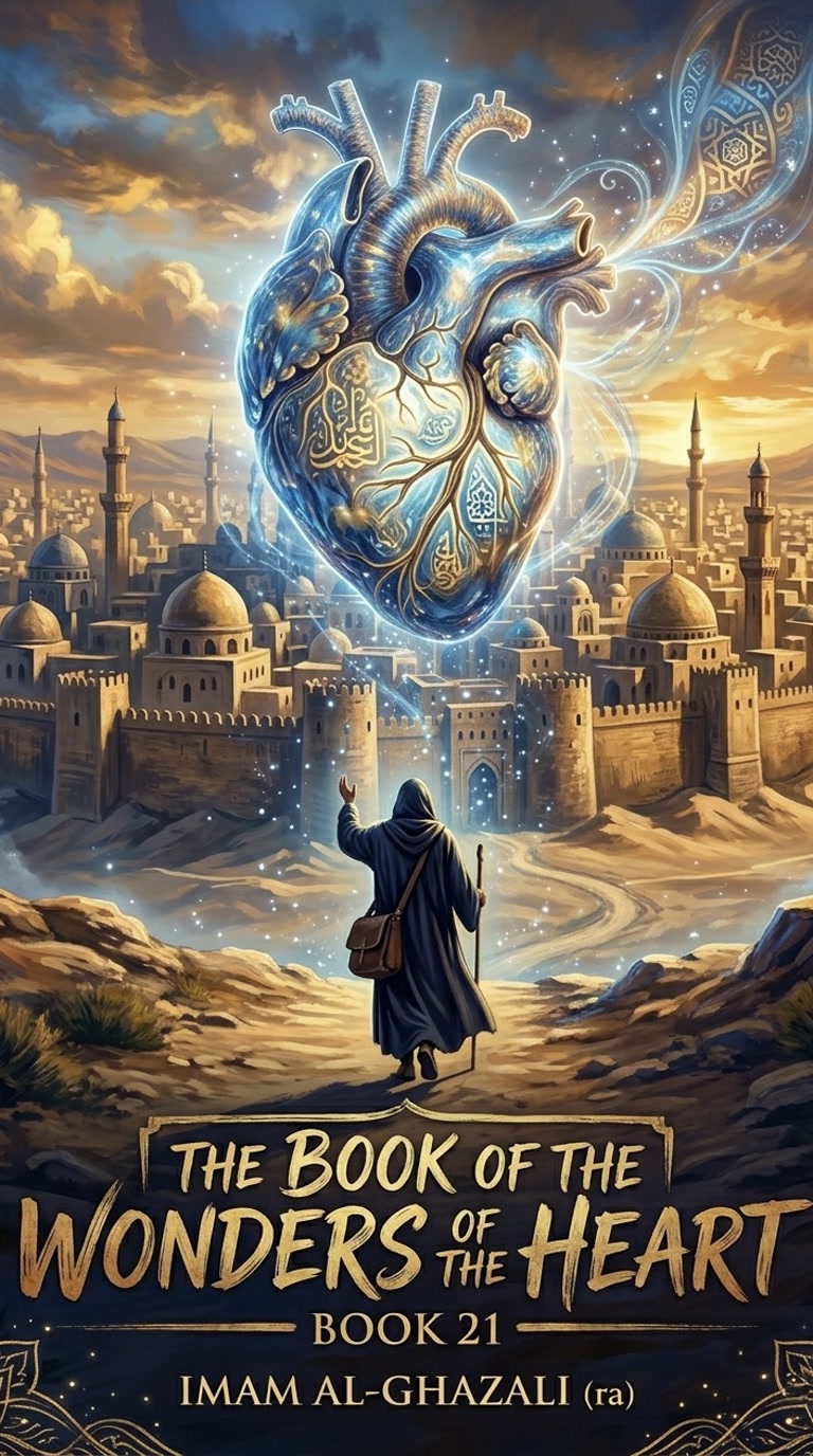 Cover of The Book of the Wonders of the Heart by Imam al-Ghazali