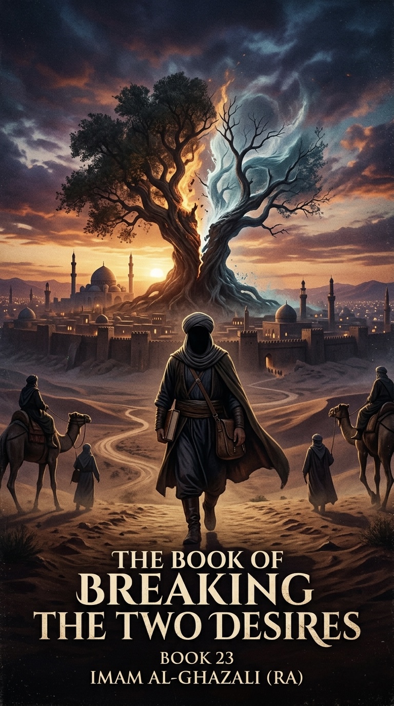 Cover of The Book of Breaking the Two Desires by Imam al-Ghazali