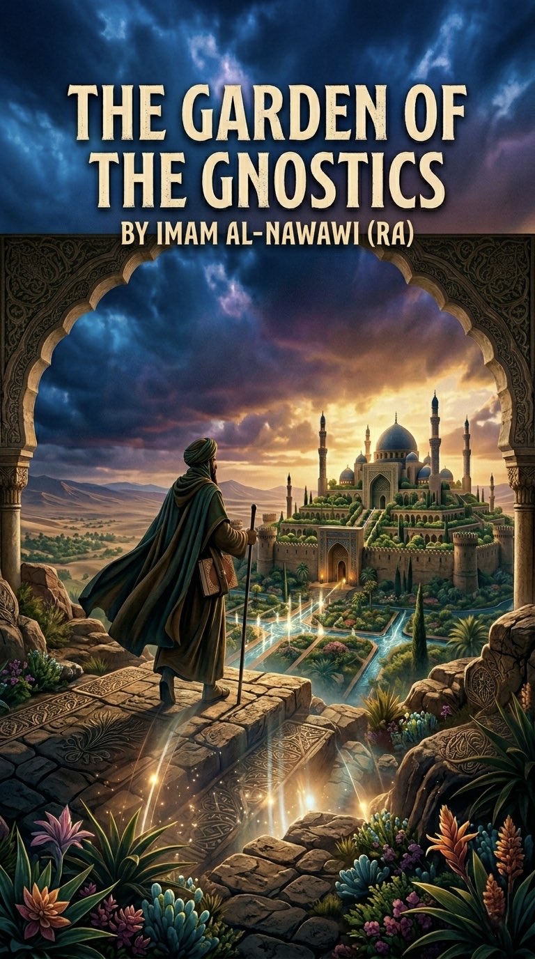Cover of The Garden of the Gnostics by Imam al-Nawawi