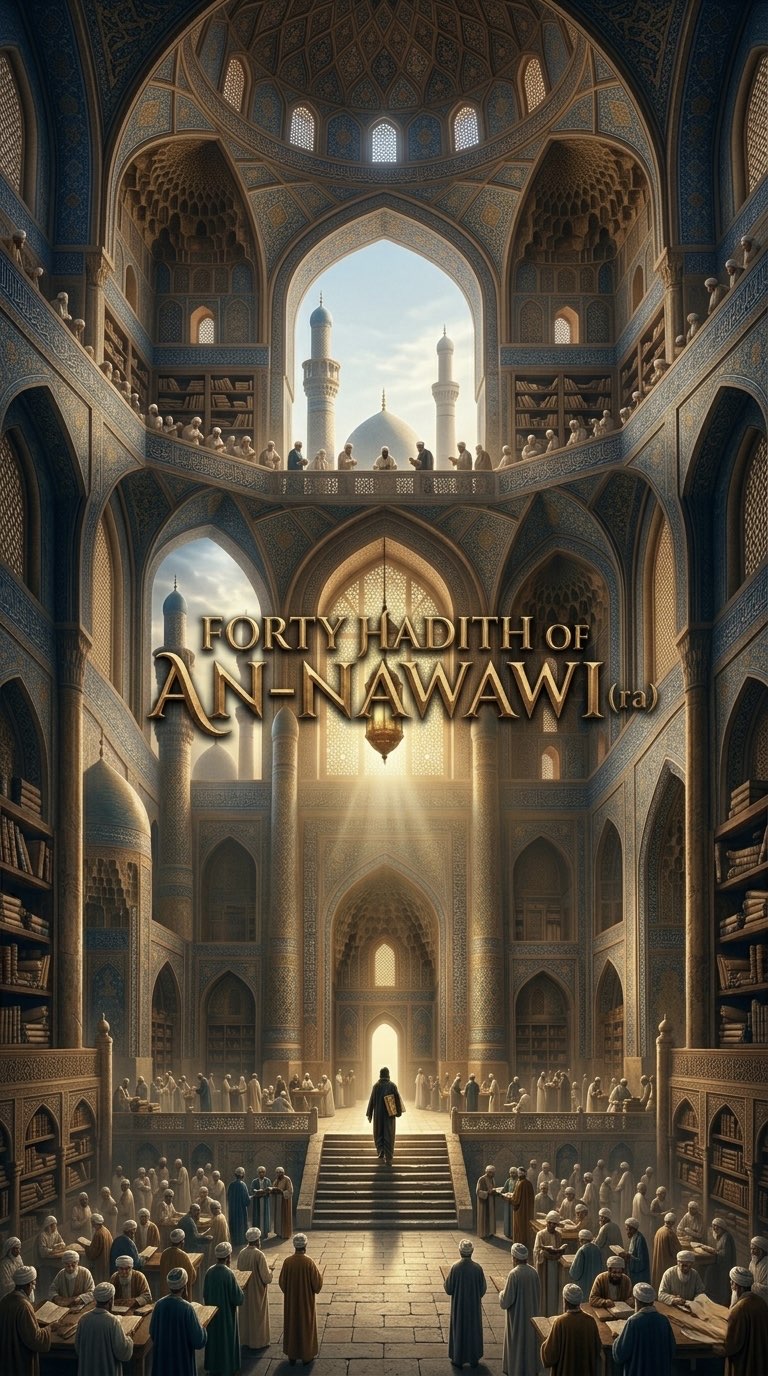 Cover of The Forty Hadiths by Imam al-Nawawi