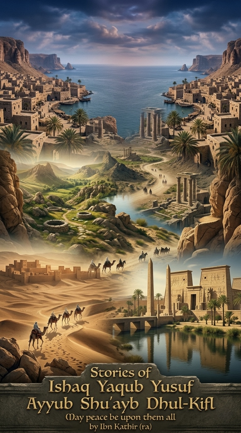Cover of The Story of Ishaq & Yaqub by Imam Ibn Kathīr