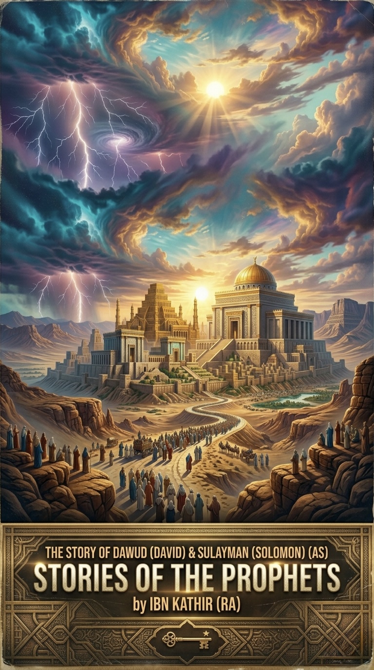 Cover of The Story of Dawud & Sulayman by Imam Ibn Kathīr